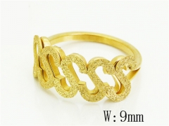 HY Wholesale Rings Jewelry Stainless Steel 316L Popular Rings-HY19R1386PQ