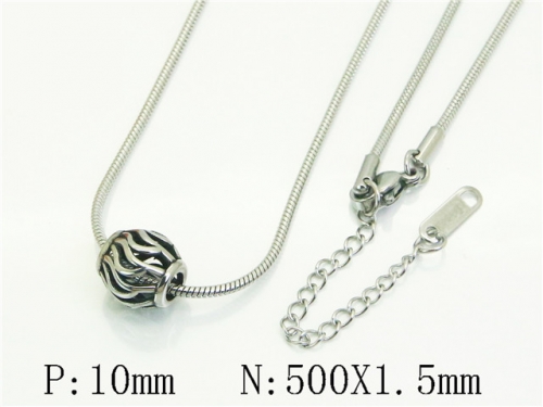 HY Wholesale Stainless Steel 316L Jewelry Popular Necklaces-HY12N0809ULL