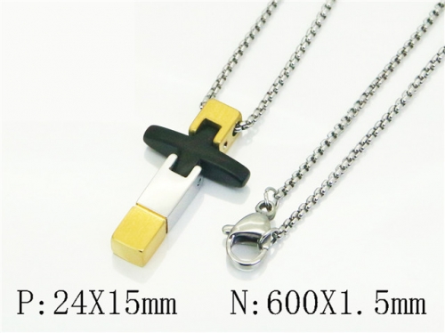 HY Wholesale Stainless Steel 316L Jewelry Popular Necklaces-HY41N0386HOE