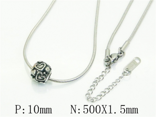 HY Wholesale Stainless Steel 316L Jewelry Popular Necklaces-HY12N0804GLL