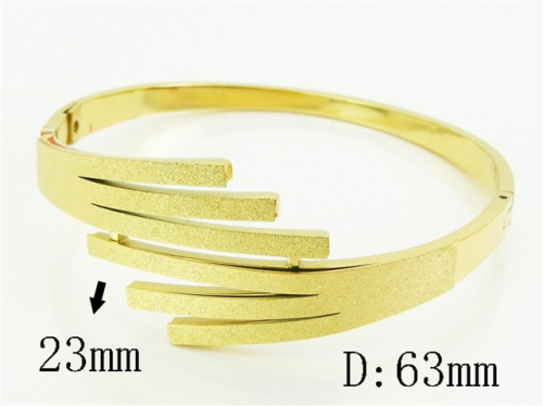 HY Wholesale Bangles Jewelry Stainless Steel 316L Popular Bangle-HY19B1224HJQ