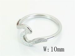 HY Wholesale Rings Jewelry Stainless Steel 316L Popular Rings-HY19R1370NQ