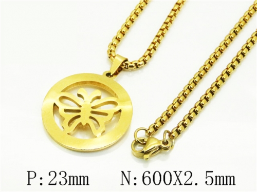 HY Wholesale Stainless Steel 316L Jewelry Popular Necklaces-HY61N1114LZ