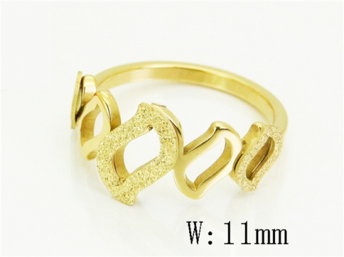HY Wholesale Rings Jewelry Stainless Steel 316L Popular Rings-HY19R1408PZ