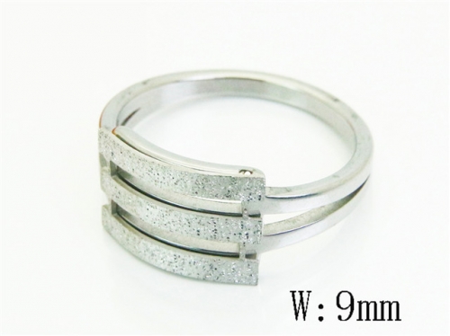 HY Wholesale Rings Jewelry Stainless Steel 316L Popular Rings-HY19R1367NB