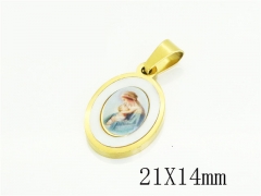 HY Wholesale Pendant 316L Stainless Steel Jewelry Popular Pendant-HY12P1898SKL