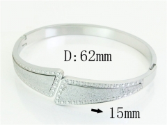 HY Wholesale Bangles Jewelry Stainless Steel 316L Popular Bangle-HY19B1265HJX
