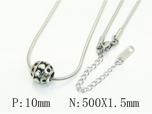 HY Wholesale Stainless Steel 316L Jewelry Popular Necklaces-HY12N0814QLL