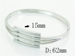 HY Wholesale Bangles Jewelry Stainless Steel 316L Popular Bangle-HY19B1190HIQ