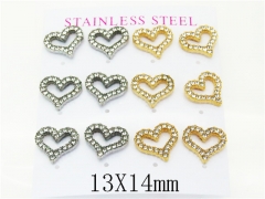 HY Wholesale Earrings 316L Stainless Steel Earrings Jewelry-HY59E1235ILL