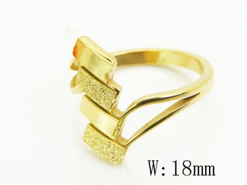 HY Wholesale Rings Jewelry Stainless Steel 316L Popular Rings-HY19R1374PR