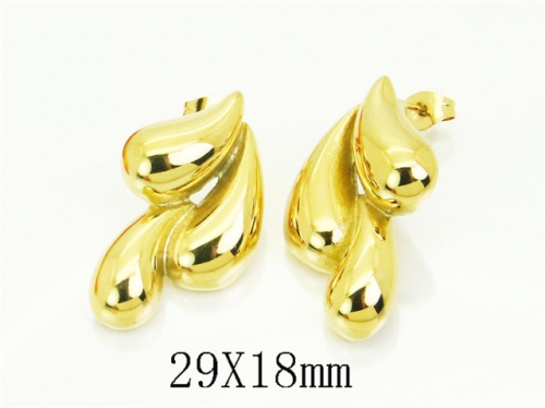 HY Wholesale Earrings 316L Stainless Steel Earrings Jewelry-HY30E1902HHR