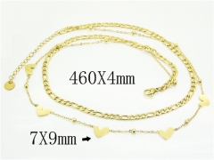 HY Wholesale Stainless Steel 316L Jewelry Popular Necklaces-HY32N0787HHC