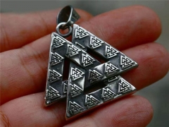 HY Wholesale Pendant Jewelry Stainless Steel Pendant (not includ chain)-HY0012P1100
