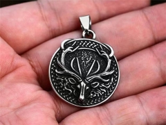 HY Wholesale Pendant Jewelry Stainless Steel Pendant (not includ chain)-HY0012P1031