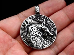 HY Wholesale Pendant Jewelry Stainless Steel Pendant (not includ chain)-HY0012P1050