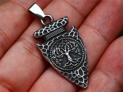 HY Wholesale Pendant Jewelry Stainless Steel Pendant (not includ chain)-HY0012P1025