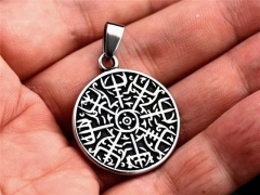HY Wholesale Pendant Jewelry Stainless Steel Pendant (not includ chain)-HY0012P1144
