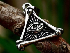 HY Wholesale Pendant Jewelry Stainless Steel Pendant (not includ chain)-HY0012P1044