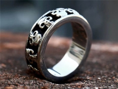HY Wholesale Rings Jewelry 316L Stainless Steel Jewelry Rings-HY0012R1183