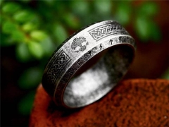 HY Wholesale Rings Jewelry 316L Stainless Steel Jewelry Rings-HY0012R1023