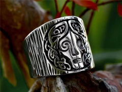 HY Wholesale Rings Jewelry 316L Stainless Steel Jewelry Rings-HY0012R1096
