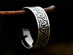 HY Wholesale Rings Jewelry 316L Stainless Steel Jewelry Rings-HY0012R1224