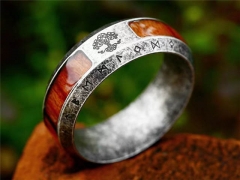 HY Wholesale Rings Jewelry 316L Stainless Steel Jewelry Rings-HY0012R1006