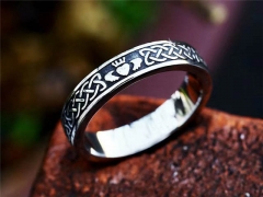 HY Wholesale Rings Jewelry 316L Stainless Steel Jewelry Rings-HY0012R1174