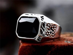 HY Wholesale Rings Jewelry 316L Stainless Steel Jewelry Rings-HY0012R1131