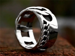 HY Wholesale Rings Jewelry 316L Stainless Steel Jewelry Rings-HY0012R1083