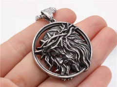 HY Wholesale Pendant Jewelry Stainless Steel Pendant (not includ chain)-HY0013P1011