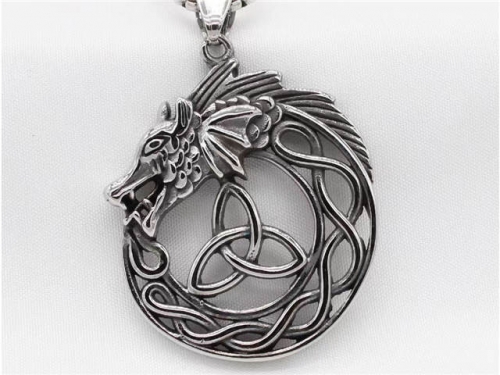 HY Wholesale Pendant Jewelry Stainless Steel Pendant (not includ chain)-HY0013P1183