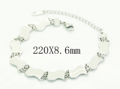 HY Wholesale Bracelets 316L Stainless Steel Jewelry Bracelets-HY19B1309PZ
