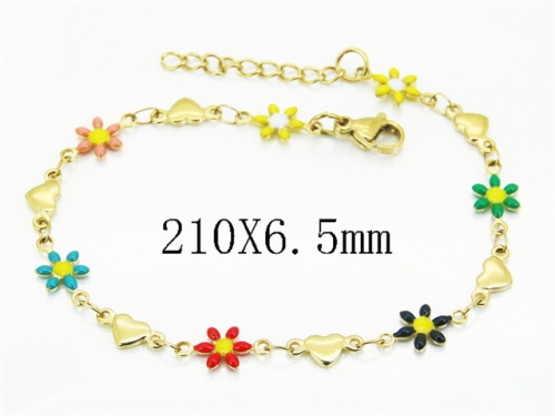 HY Wholesale Bracelets 316L Stainless Steel Jewelry Bracelets-HY62BN0701QJL