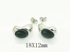 HY Wholesale Earrings 316L Stainless Steel Earrings Jewelry-HY80E1337NL