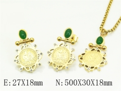 HY Wholesale Jewelry Set 316L Stainless Steel jewelry Set Fashion Jewelry-HY30S0176JEE