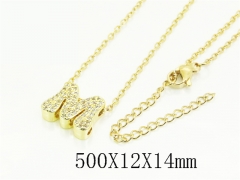 HY Wholesale Stainless Steel 316L Jewelry Popular Necklaces-HY54N0671MY