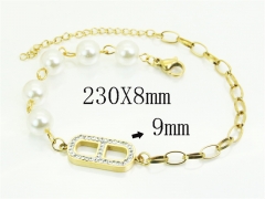 HY Wholesale Bracelets 316L Stainless Steel Jewelry Bracelets-HY80B1960ML