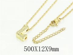 HY Wholesale Stainless Steel 316L Jewelry Popular Necklaces-HY54N0670MR