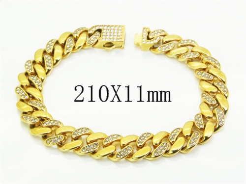 HY Wholesale Bracelets 316L Stainless Steel Jewelry Bracelets-HY13B0073LSL