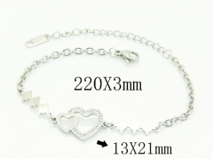 HY Wholesale Bracelets 316L Stainless Steel Jewelry Bracelets-HY19B1295PB