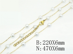 HY Wholesale Stainless Steel 316L Necklaces Bracelets Sets-HY53S0306N5