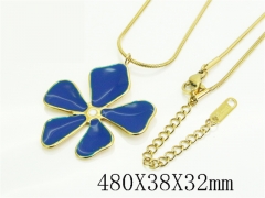 HY Wholesale Stainless Steel 316L Jewelry Popular Necklaces-HY80N0958DOL