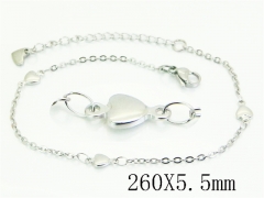 HY Wholesale Anklet Stainless Steel 316L Fashion Jewelry-HY39BN0967TIL