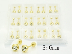 HY Wholesale Earrings 316L Stainless Steel Earrings Jewelry-HY21E0172HPS