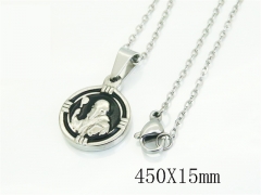 HY Wholesale Stainless Steel 316L Jewelry Popular Necklaces-HY74N0248MF