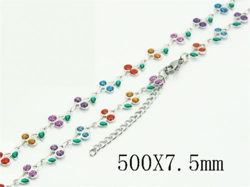 HY Wholesale Stainless Steel 316L Jewelry Popular Necklaces-HY39NN0826HDD