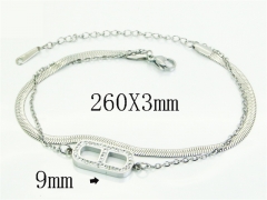 HY Wholesale Bracelets 316L Stainless Steel Jewelry Bracelets-HY80B1959ME