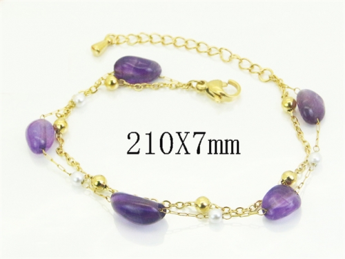HY Wholesale Bracelets 316L Stainless Steel Jewelry Bracelets-HY32B1224HQQ
